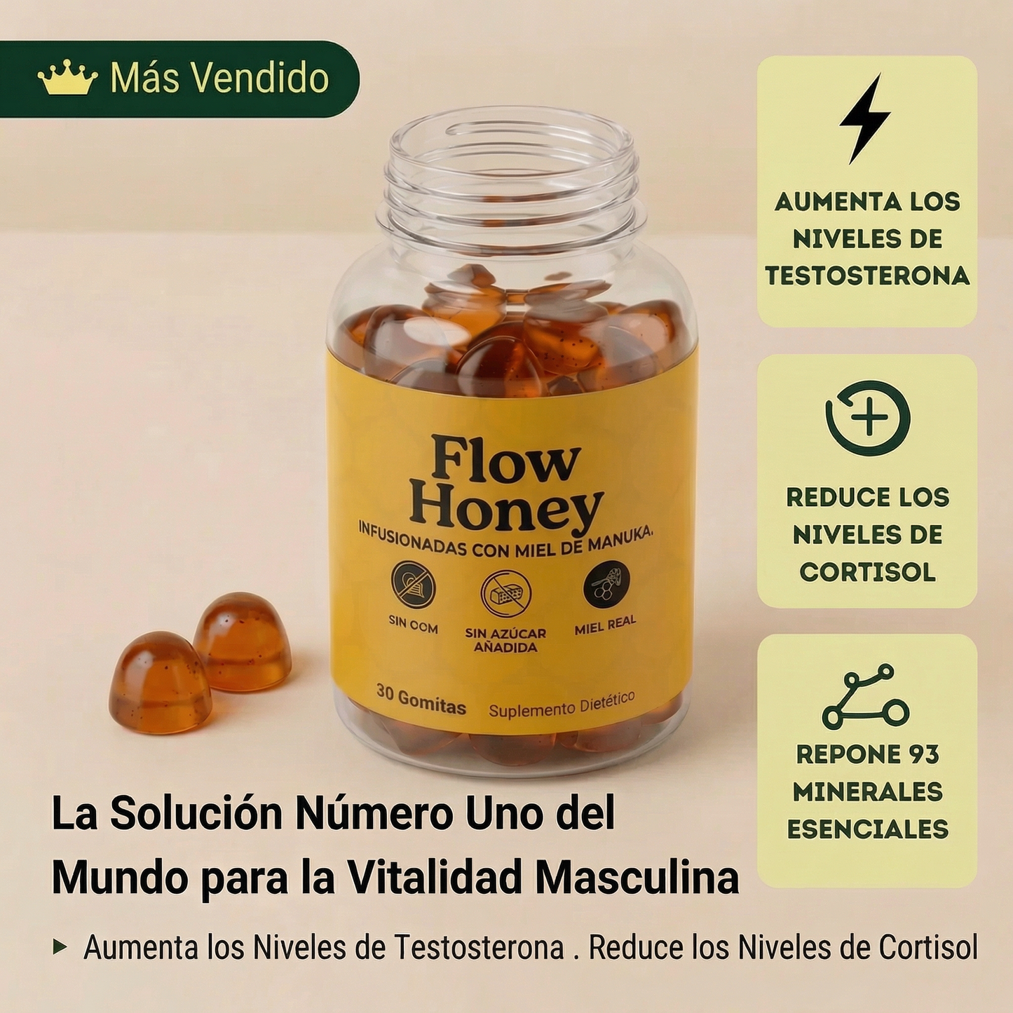 Flow Honey - Potenciador De Vitalidad