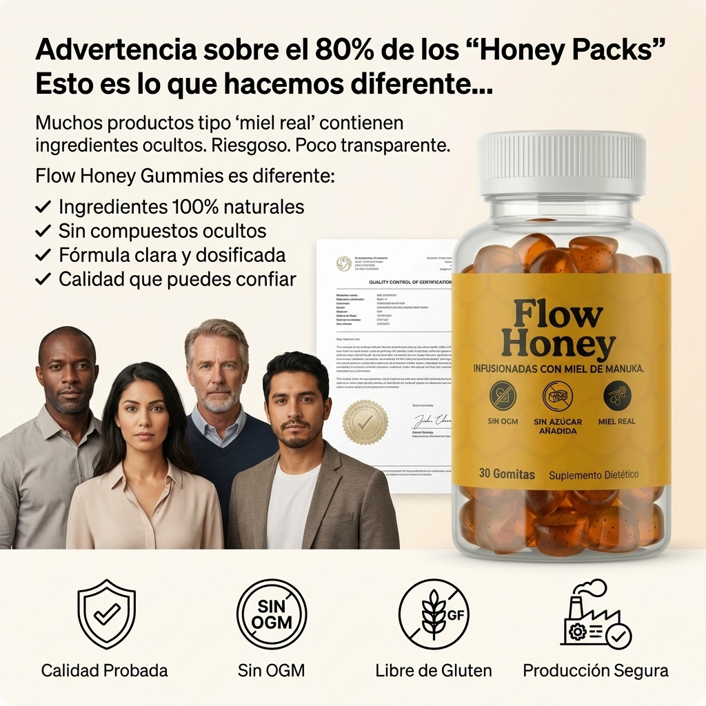 Flow Honey - Potenciador De Vitalidad