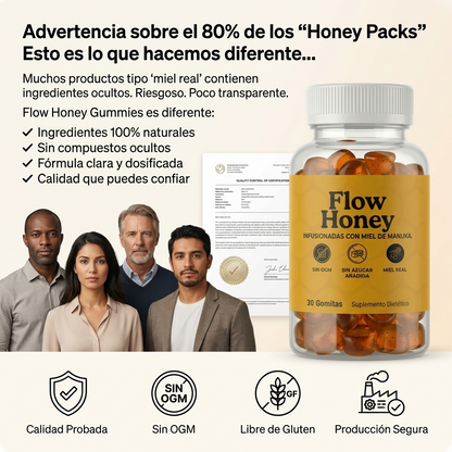 Flow Honey - Potenciador De Vitalidad